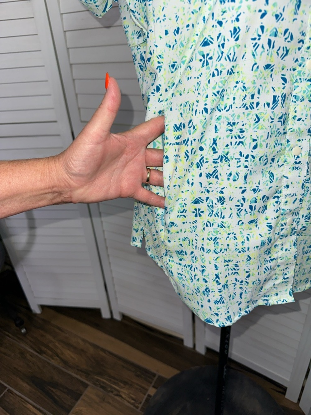 Columbia PFG Super Tamiami™ Shirt Size Medium NWOT Roll Tab Sleeve - Picture 12 of 12